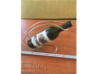 WINE BOTTLE STAND METAL STAINLESS STEEL