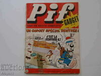 "Pif Gadget" 133 with black and white "Teddy Ted" (read the description), Pif