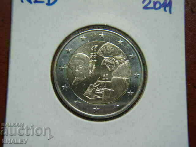 Livrarea 2 euro 2011 Nederland "Erasmus" /Olanda/ - Unc (2 euro)