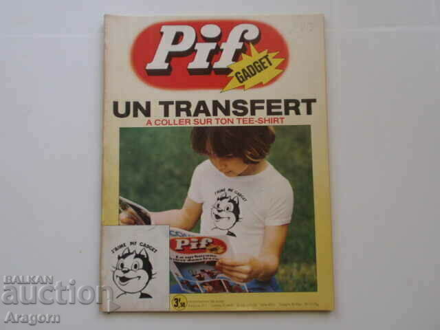 "Pif Gadget" V1518g almost whole (read description), Pif