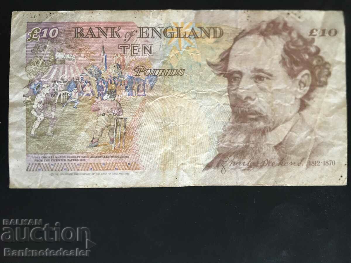 England 10 Pounds 1993-98 Kentfield Pick 386a Ref 3673 with price 44.00 BGN | € 22.50 England 10 Pounds 1993-98 Kentfield Pick 386a Ref 3673 with price 44.00 BGN | € 22.50