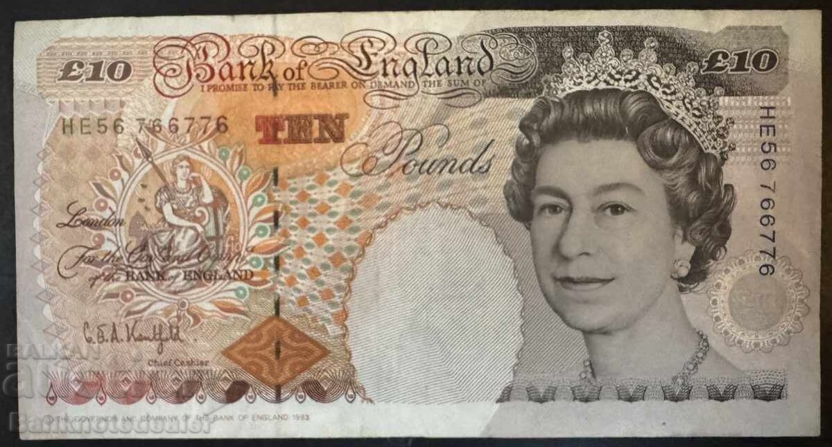 Αγγλία 10 λίβρες 1993-98 Kentfield Pick 386a Ref 6776