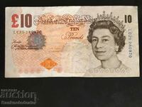 Anglia 10 Pounds 2012-14 Somon Pick 389d Ref 0970