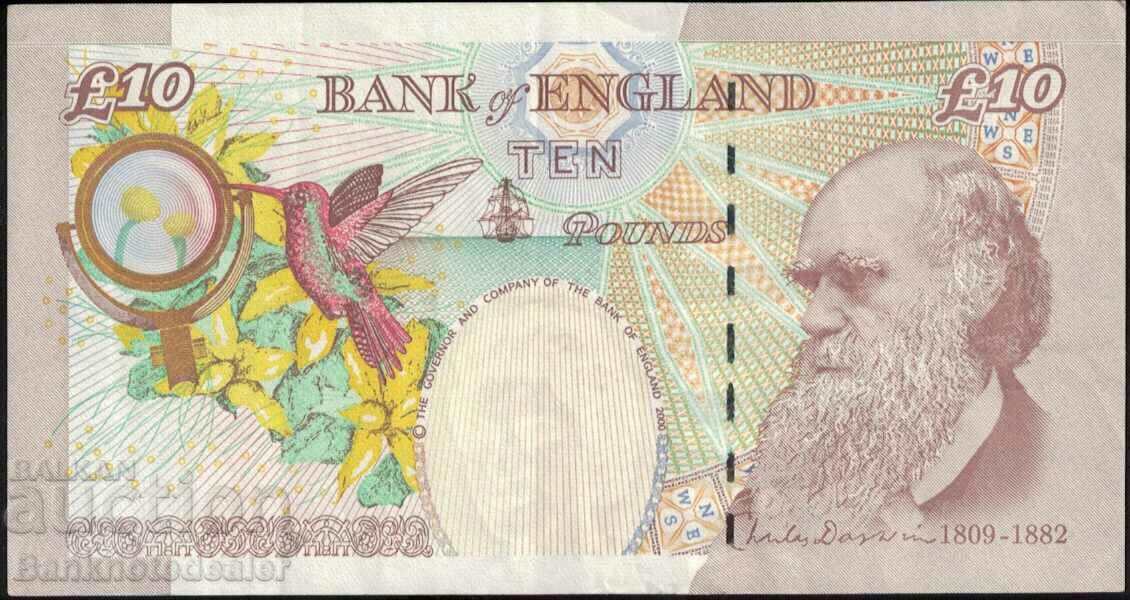 England 10 Pounds 2012-14 Salmon Pick 389d Ref 2218 with price 44.00 BGN | € 22.50