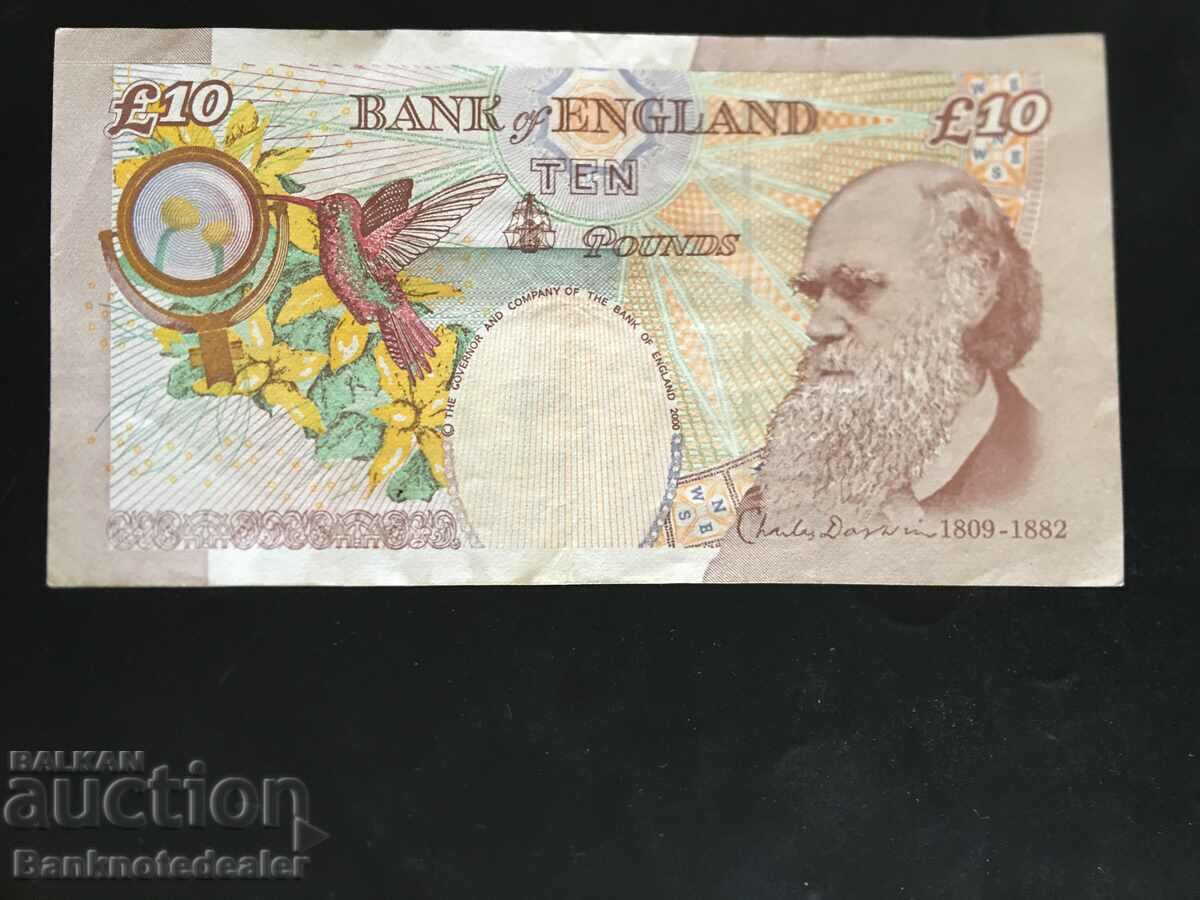 England 10 Pounds 2012-14 Salmon Pick 389d Ref 3976 with price 44.00 BGN | € 22.50