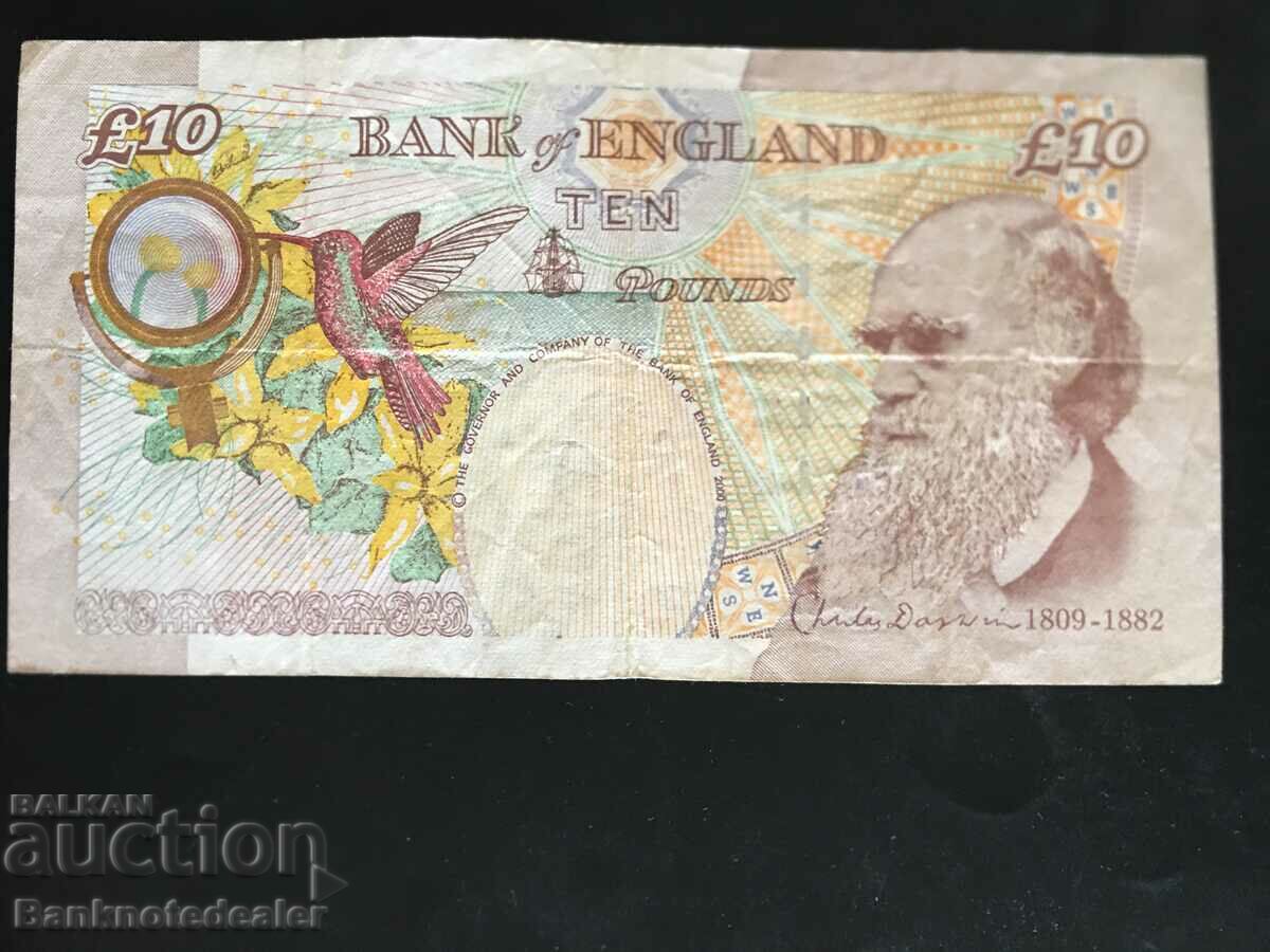 England 10 Pounds 2012-14 Salmon Pick 389d Ref 4279 with price 44.00 BGN | € 22.50