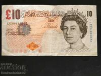 Anglia 10 Pounds 2012-14 Somon Pick 389d Ref 6672