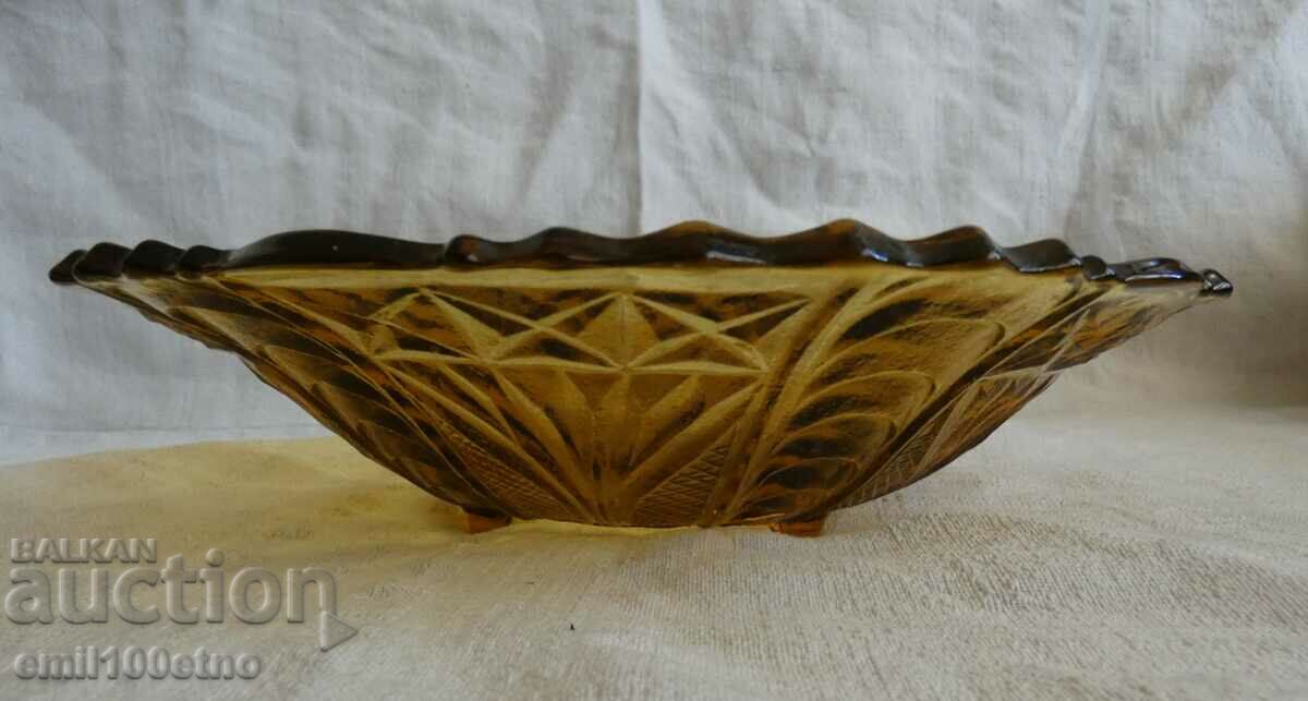 Auction Old bowl fruit bowl stained glass Auction Old bowl fruit bowl stained glass