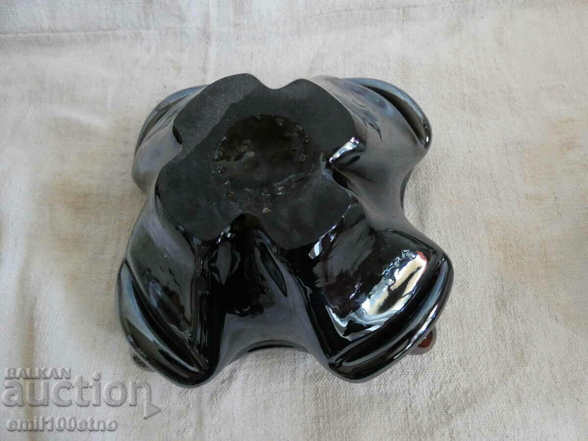 Ashtray made of solid colored glass - 5