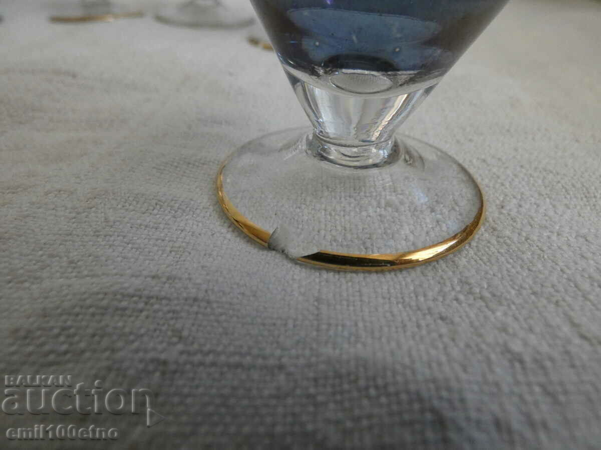 Delivery of Brandy set old very thin glass Delivery of Brandy set old very thin glass