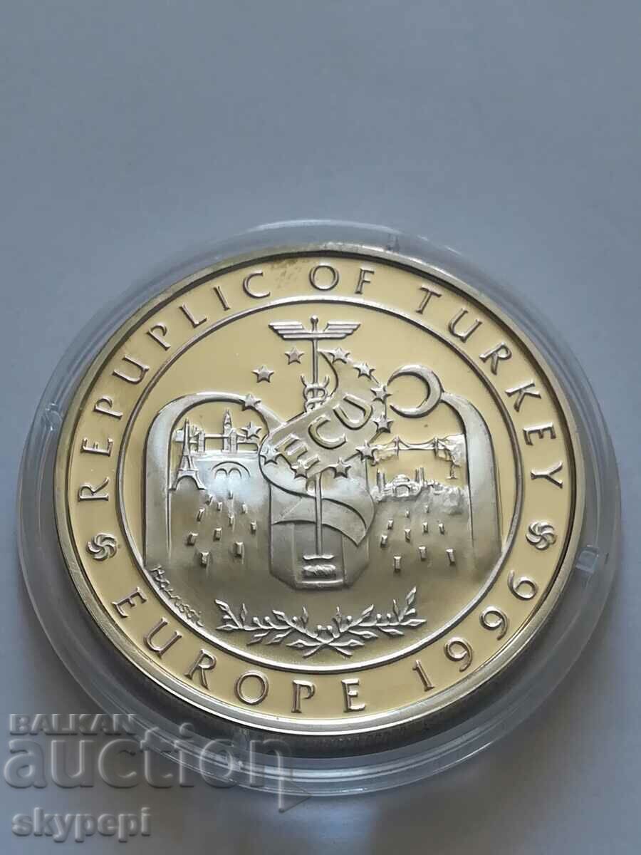 Argint 750 000 lire 1996 "ECU EUROPA" cu preț € 144.81 | 283.22 BGN