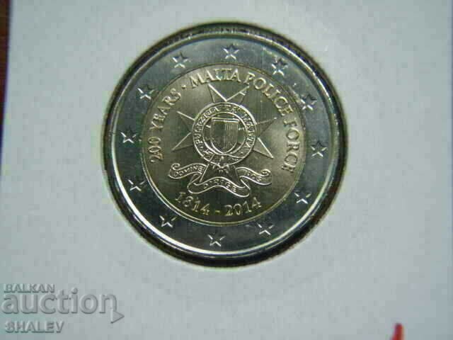 2 euro 2014 Malta „Poliție” (1) /Malta/ - Unc (2 euro)