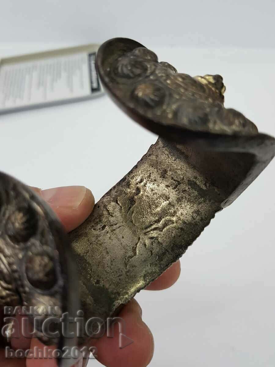 Huge Revival bracelet slingshot Sachan 19th century - 7 Huge Revival bracelet slingshot Sachan 19th century - 7