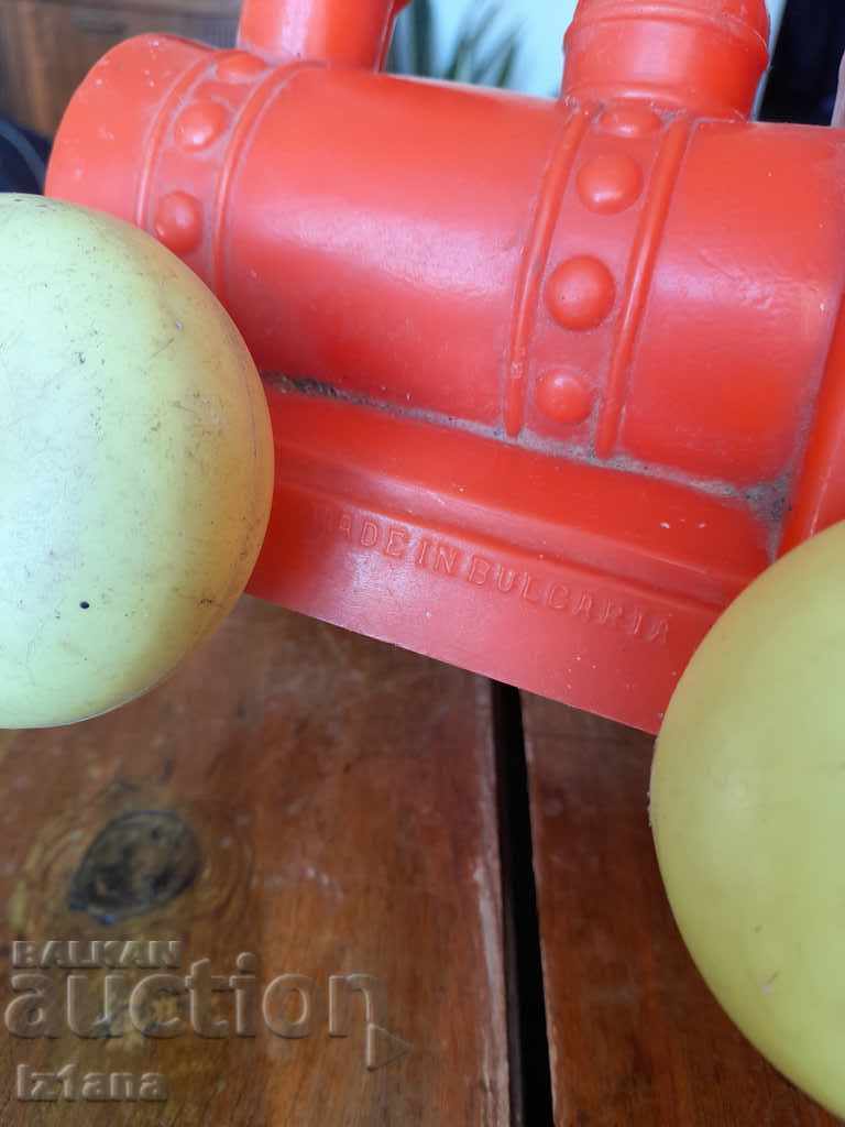 Delivery of Old toy locomotive, roller coaster Delivery of Old toy locomotive, roller coaster