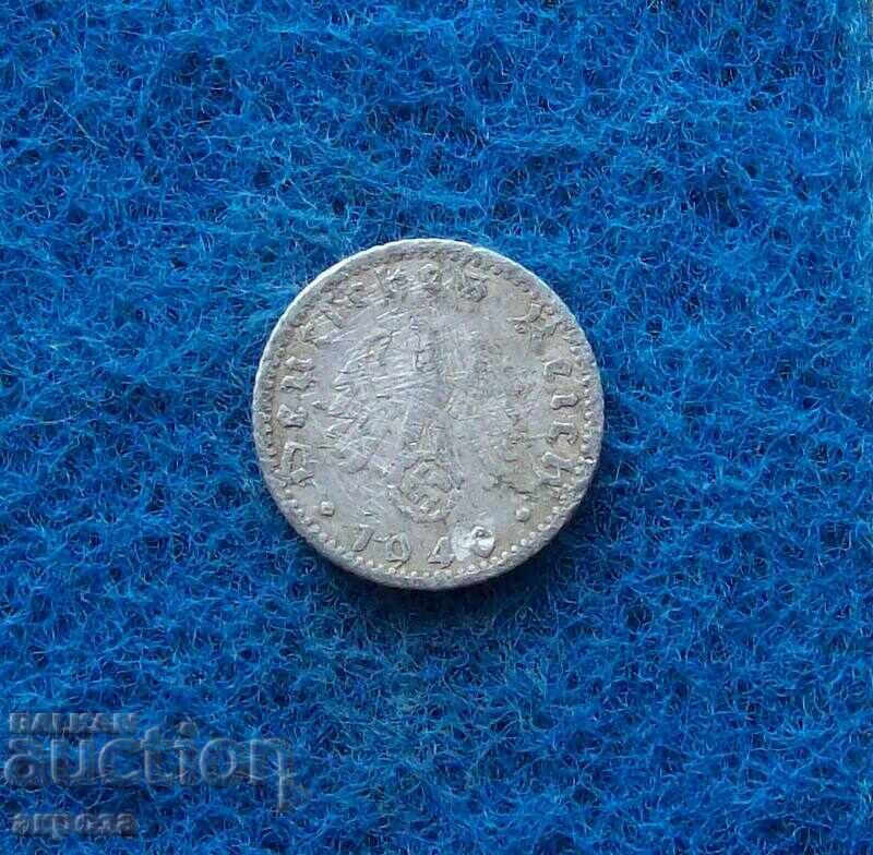 50 pfennigs Germany 1940-rare with price 3.20 BGN | € 1.64 50 pfennigs Germany 1940-rare with price 3.20 BGN | € 1.64