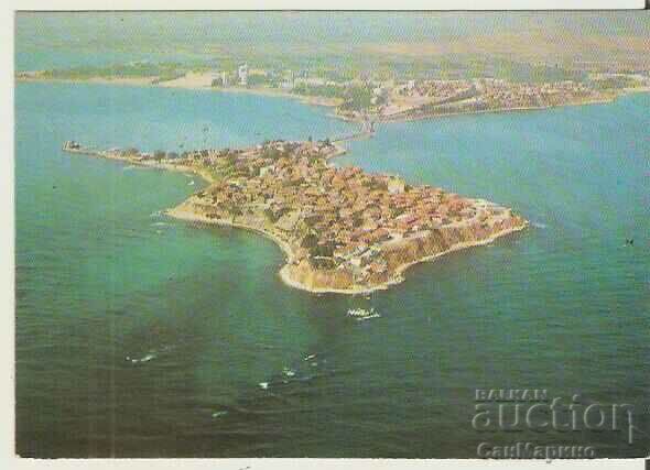 Map Bulgaria Nessebar The Old Town 1 *