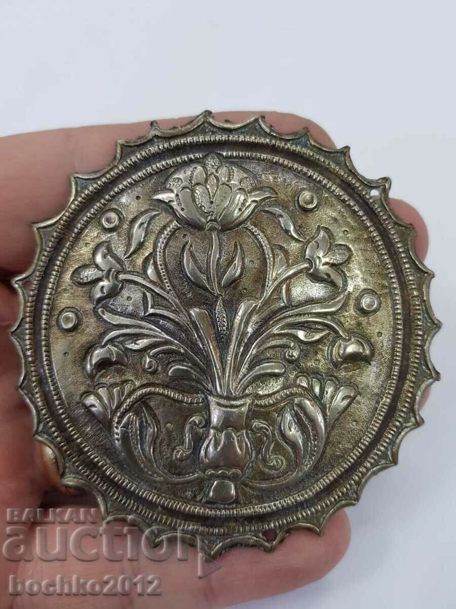 Forged silver Revival jewelry Tepelak with flowers 19th century with price 280.00 BGN | € 143.16 Forged silver Revival jewelry Tepelak with flowers 19th century with price 280.00 BGN | € 143.16