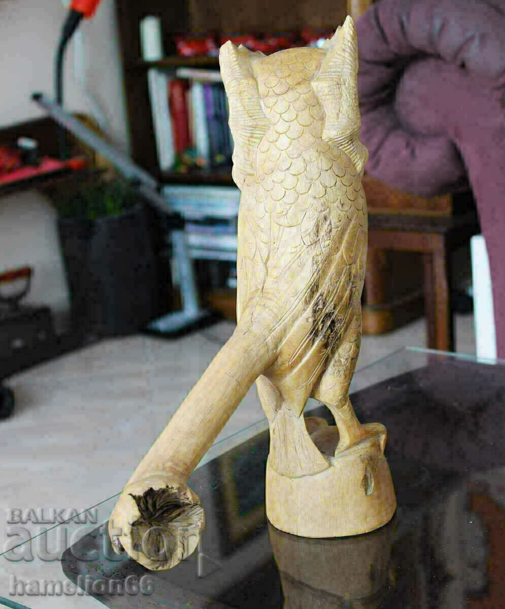 old woodcarving, sculpture, owl - 5 old woodcarving, sculpture, owl - 5