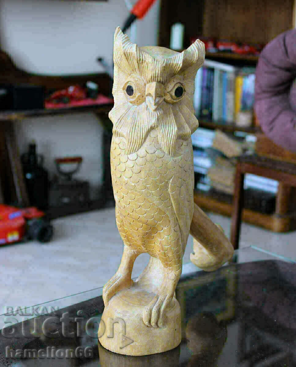 old woodcarving, sculpture, owl - 7 old woodcarving, sculpture, owl - 7