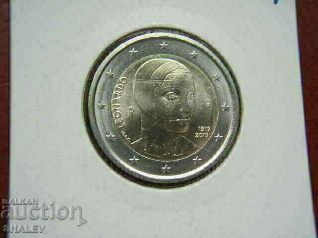 Delivery of 2 euro 2019 Italy "Leonardo" /Italy/ - Unc (2 euro) Delivery of 2 euro 2019 Italy "Leonardo" /Italy/ - Unc (2 euro)