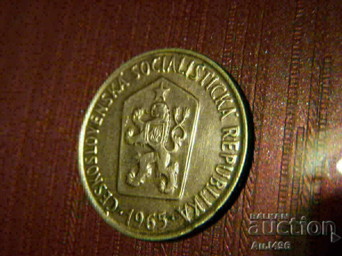 50 Haléřů 1965 - Moneda de top! - 7