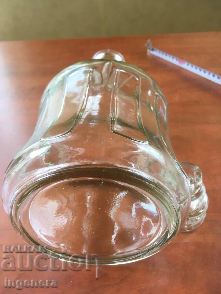 GARAFA THICK RELIEF GLASS OLD-1500ML - 6 GARAFA THICK RELIEF GLASS OLD-1500ML - 6