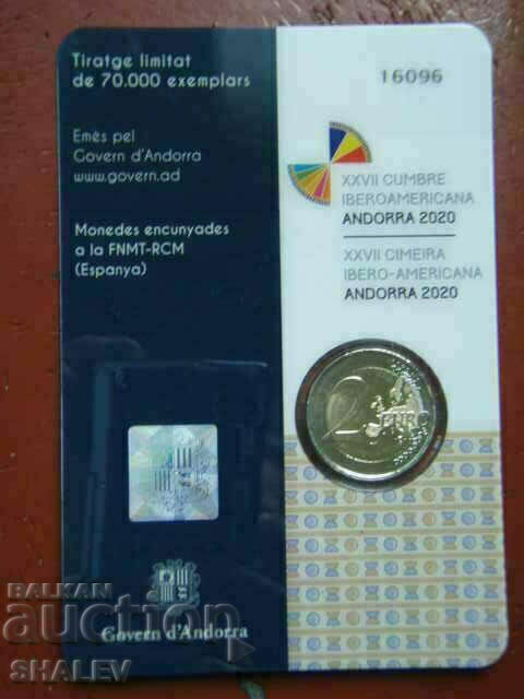 Auction 2 Euro 2020 Andorra "Iberoamericana" (1) - Unc (2 Euro) Auction 2 Euro 2020 Andorra "Iberoamericana" (1) - Unc (2 Euro)
