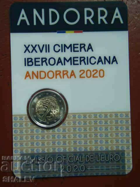 2 Euro 2020 Andorra "Iberoamericana" (1) - Unc (2 Euro)