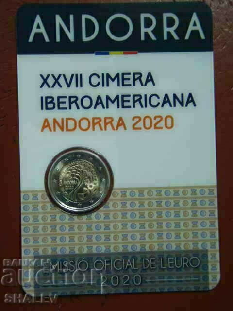 2 Euro 2020 Andorra "Iberoamericana" (1) - Unc (2 евро)