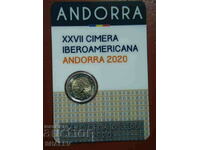 2 Euro 2020 Andorra "Iberoamericana" (1) - Unc (2 евро)