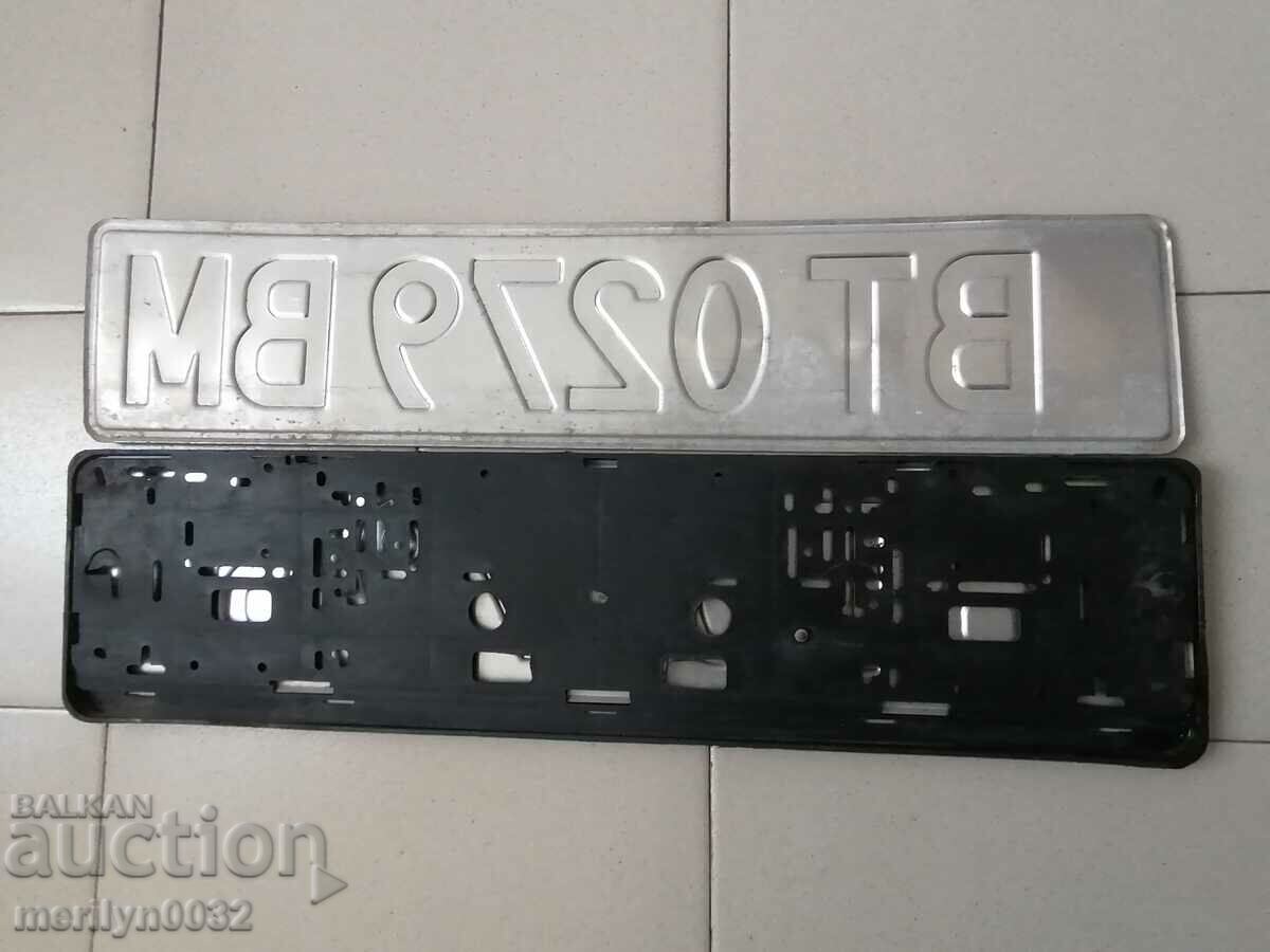 A pair of numbers from a scrapped car number plate with price 46.00 BGN | € 23.52 A pair of numbers from a scrapped car number plate with price 46.00 BGN | € 23.52