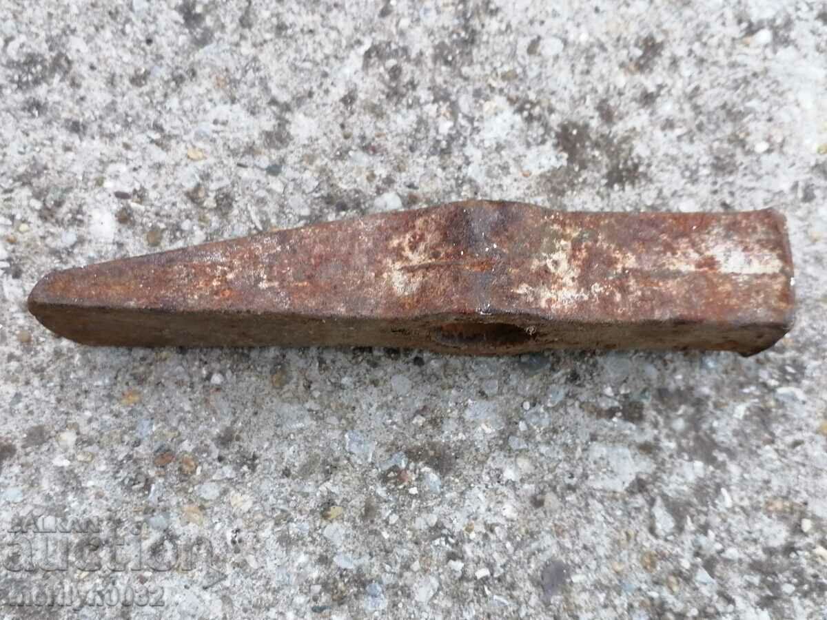 Carpenter's hammer, mason's tool, primitive with price 29.00 BGN | € 14.83 Carpenter's hammer, mason's tool, primitive with price 29.00 BGN | € 14.83