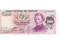 1000 песо 1974, Уругвай