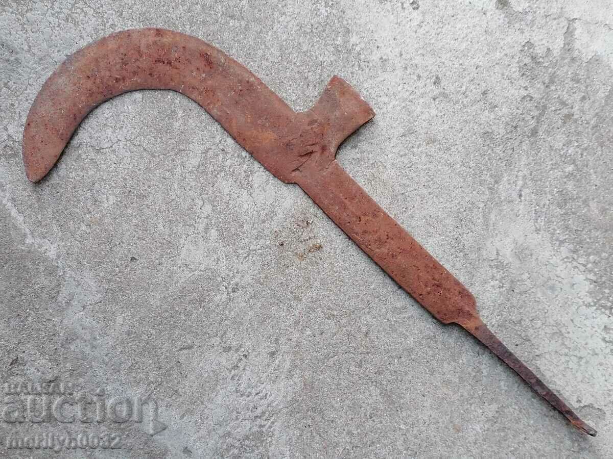 Old handmade knife, wrought iron with price 29.00 BGN | € 14.83