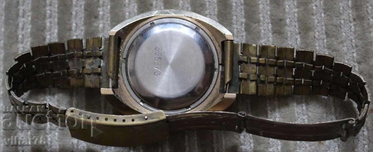 MEN'S AUTOMATIC GOLD WATCH SLAVA-SLAVA - 7