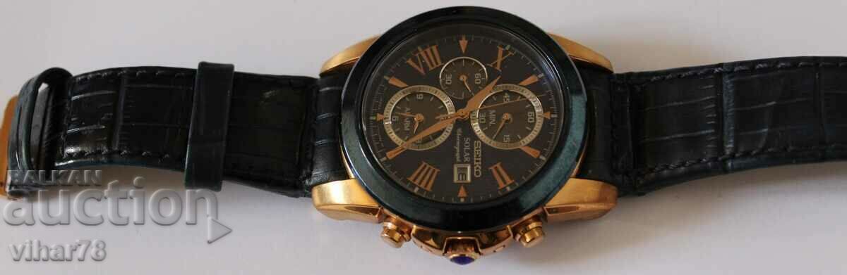 Auction  MEN'S WATCH -SEIKO SOLAR ALARMA