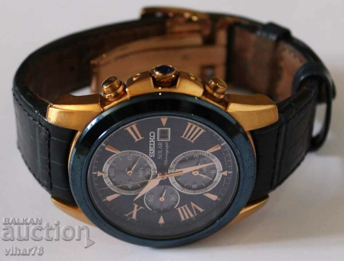 MEN'S WATCH -SEIKO SOLAR ALARMA - 5