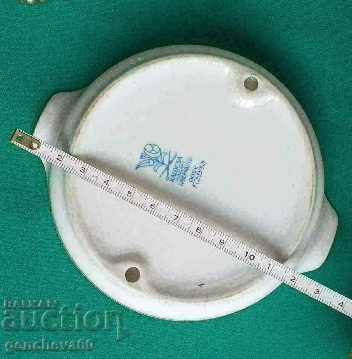 Beautiful porcelain ashtray KALOCSA/Hungary - 5 Beautiful porcelain ashtray KALOCSA/Hungary - 5