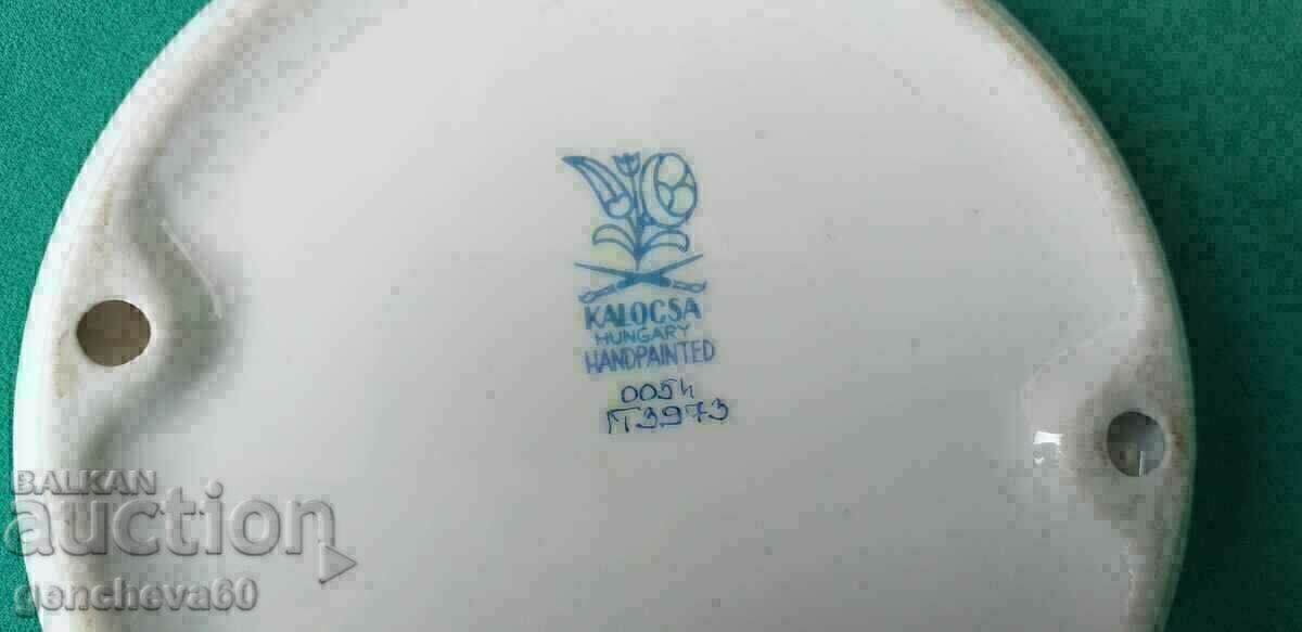Beautiful porcelain ashtray KALOCSA/Hungary - 7 Beautiful porcelain ashtray KALOCSA/Hungary - 7