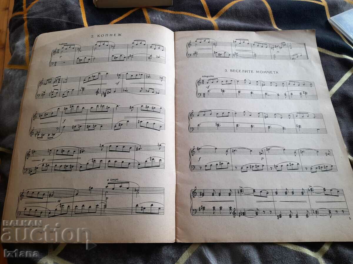 Auction Old music book, Youth Piano Album Auction Old music book, Youth Piano Album