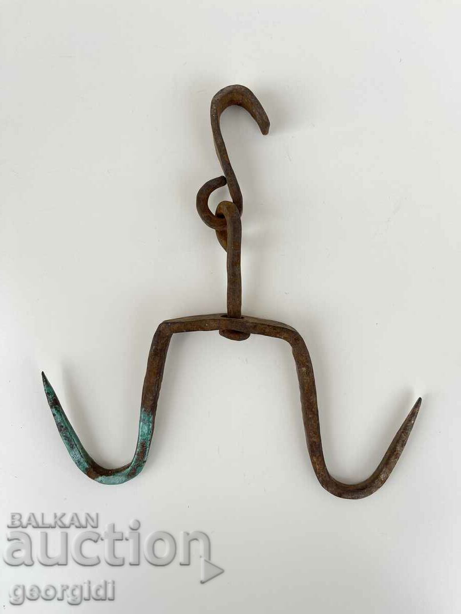 Old hand forged hook. №2202