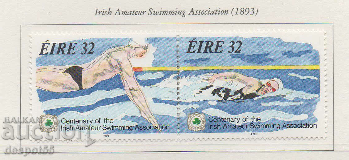 1993. Eire. Confederația irlandeză de înot amatori.