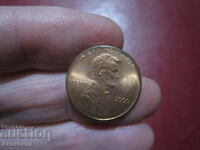2000 год САЩ 1 цент