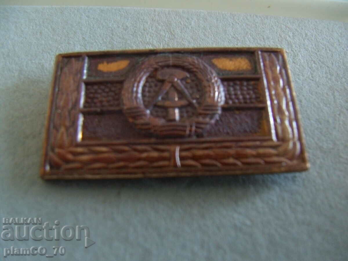 № * 6152 old German badge - coat of arms - social period / GDR / with price 3.00 BGN | € 1.53 № * 6152 old German badge - coat of arms - social period / GDR / with price 3.00 BGN | € 1.53