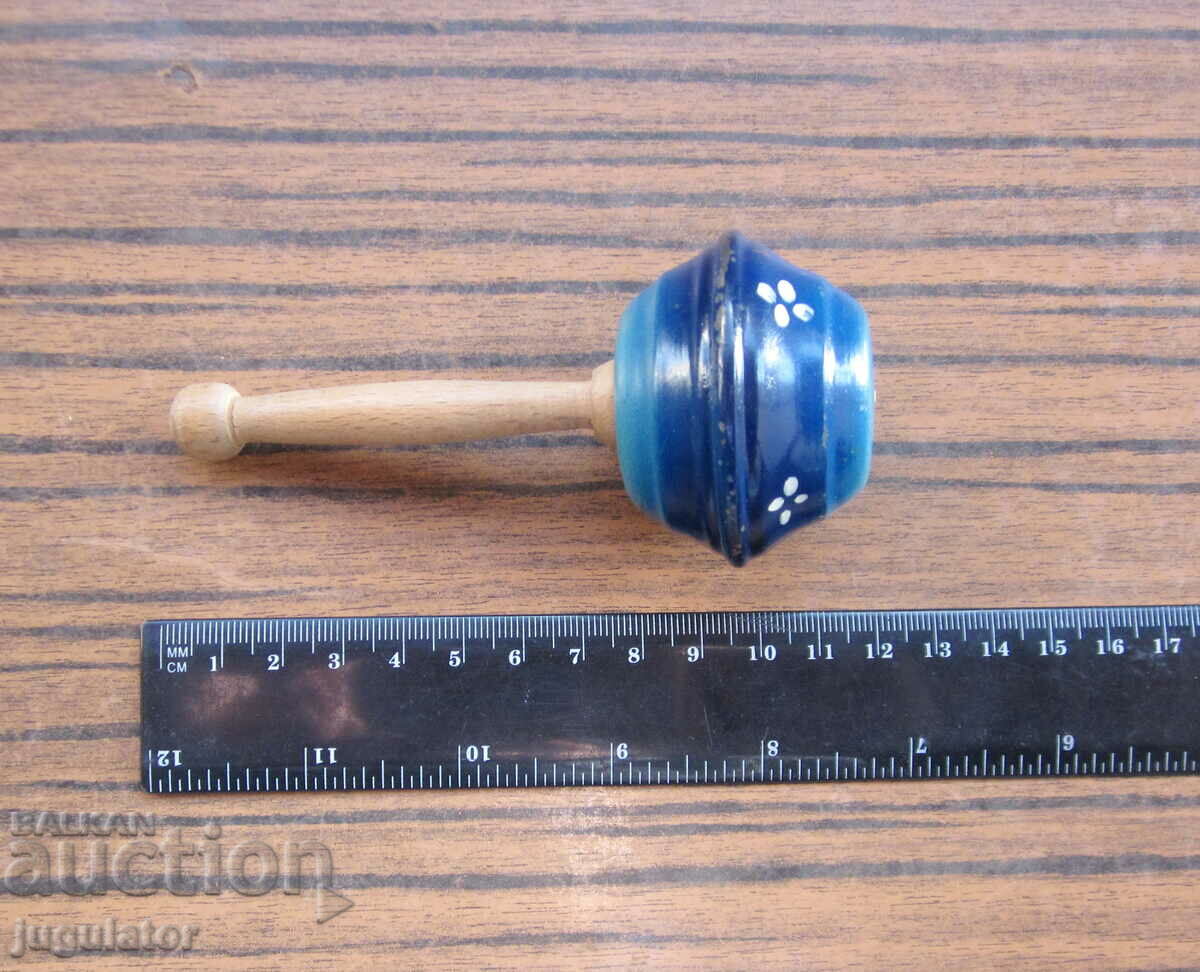 παλιό παιχνιδάκι από λαμαρίνα αντίκα κουδουνίστρα - 5 παλιό παιχνιδάκι από λαμαρίνα αντίκα κουδουνίστρα - 5