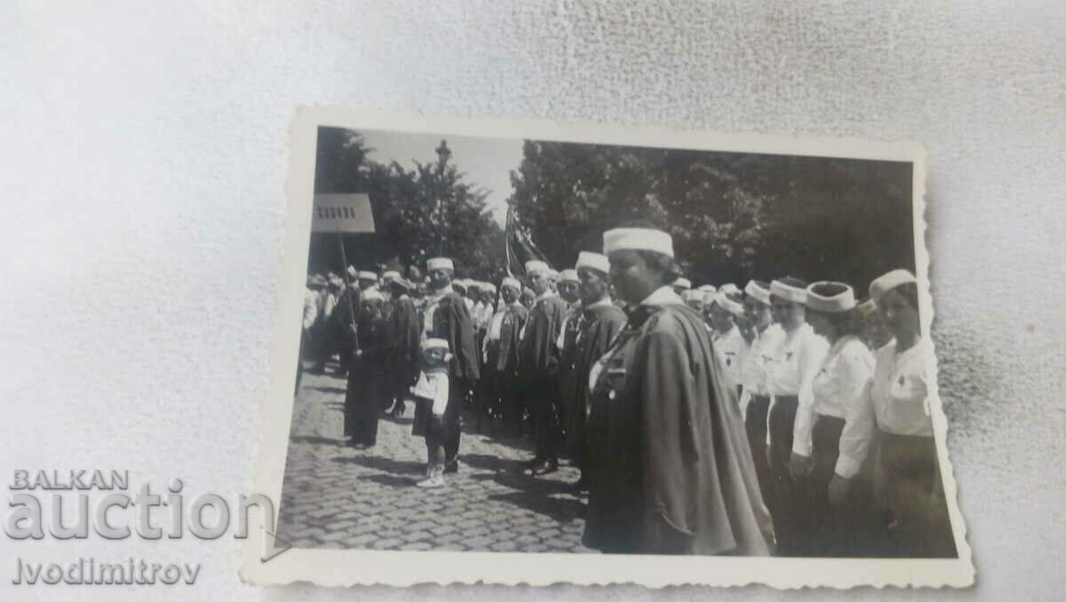Снимка София Участници в Юнашки събор Моментъ от Парада 1939
