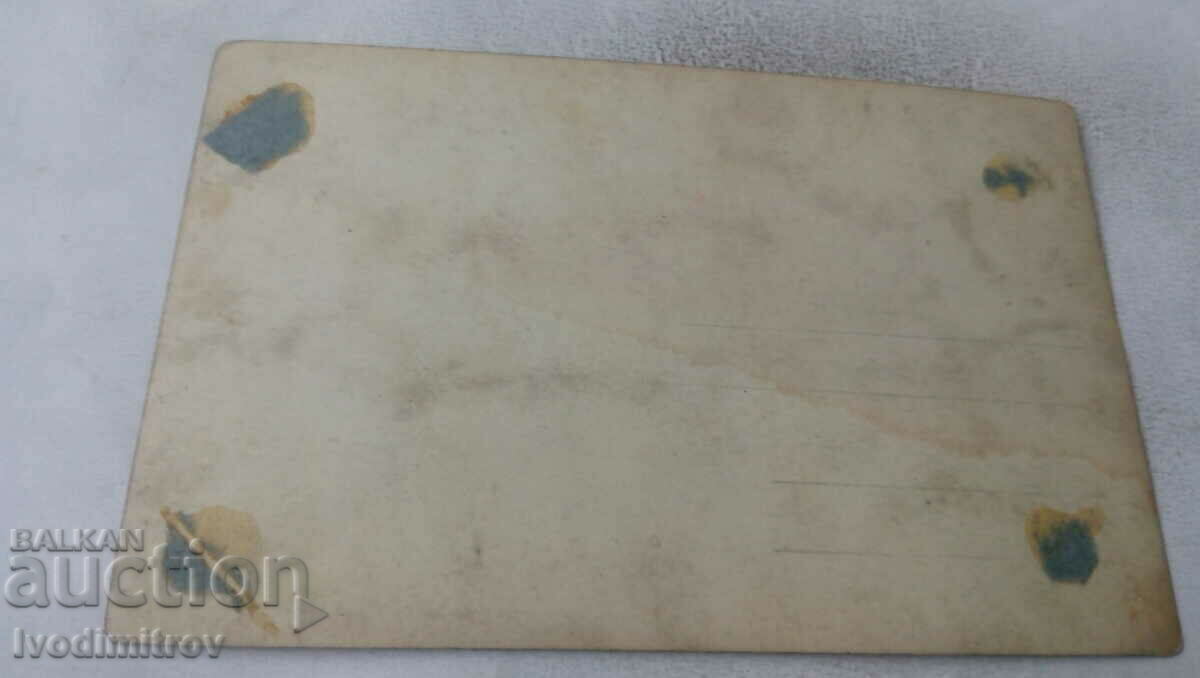 Photo Men in front of a retro car with price 2.35 BGN | € 1.20 Photo Men in front of a retro car with price 2.35 BGN | € 1.20