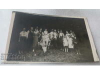 Снимка Чамъ Кория Голяма компания на екскурзия 1935