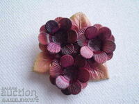 Antique flower brooch