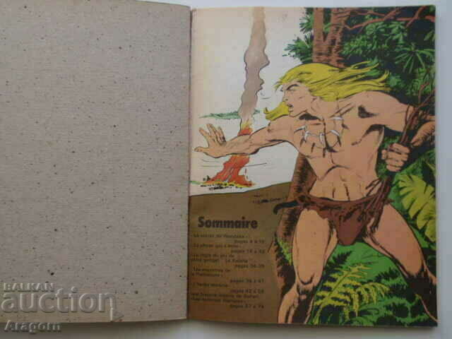 Auction  "Rahan" 27 with a small absence - December 1977, Rahan